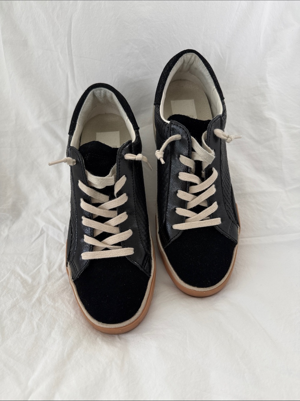 Dolce Vita Black & Tan Sneakers